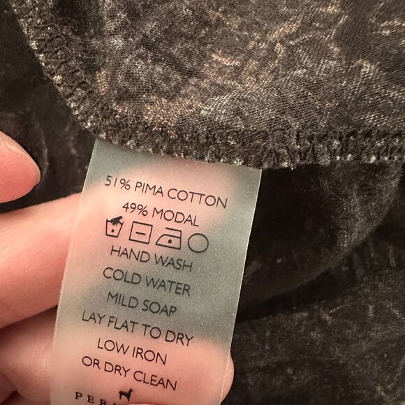 Peruvian Connection Pima Cotton Modal Babydoll Dress Women's XL - Picture 5 of 5